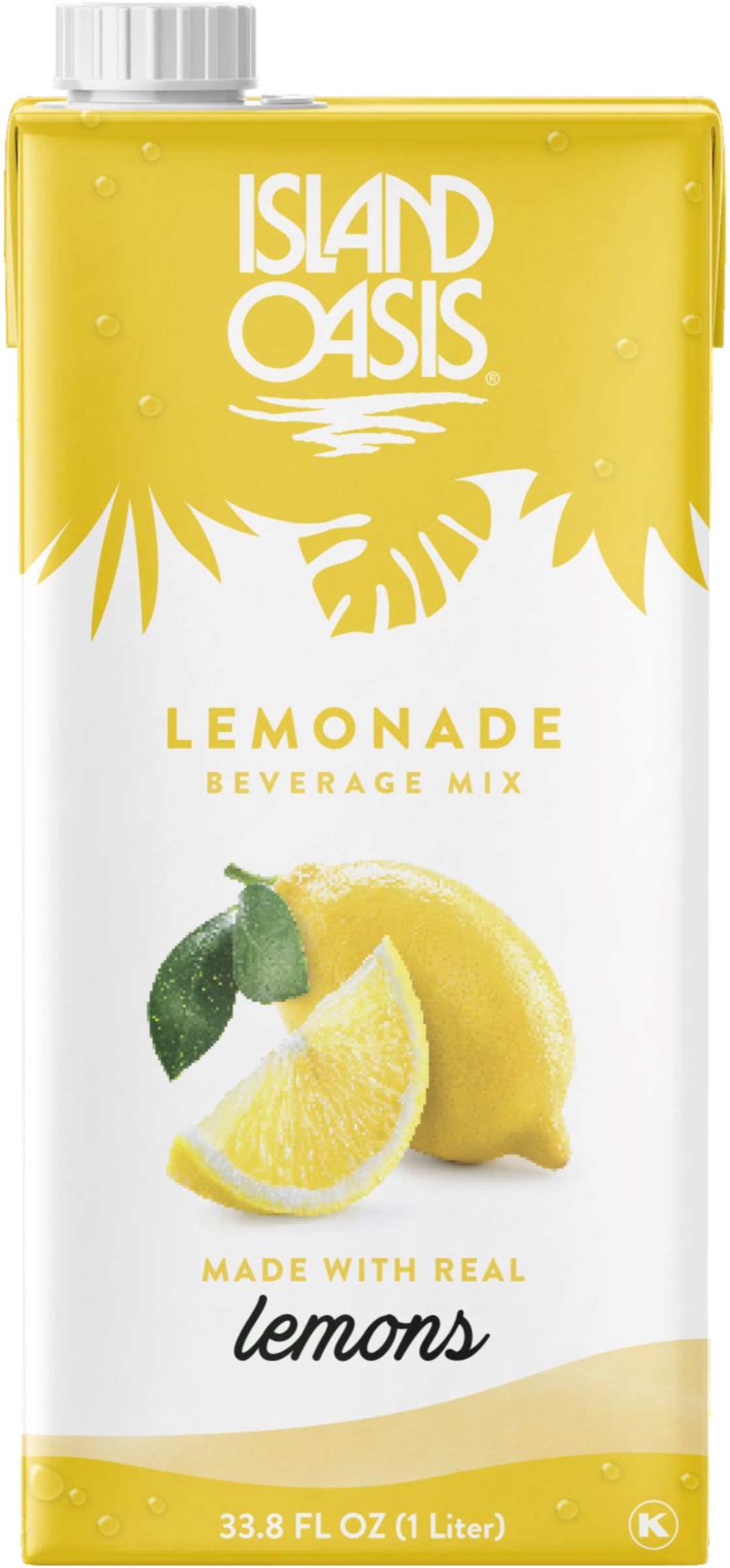 Island Oasis Lemonade Aseptic Mix, 1.0 Liter