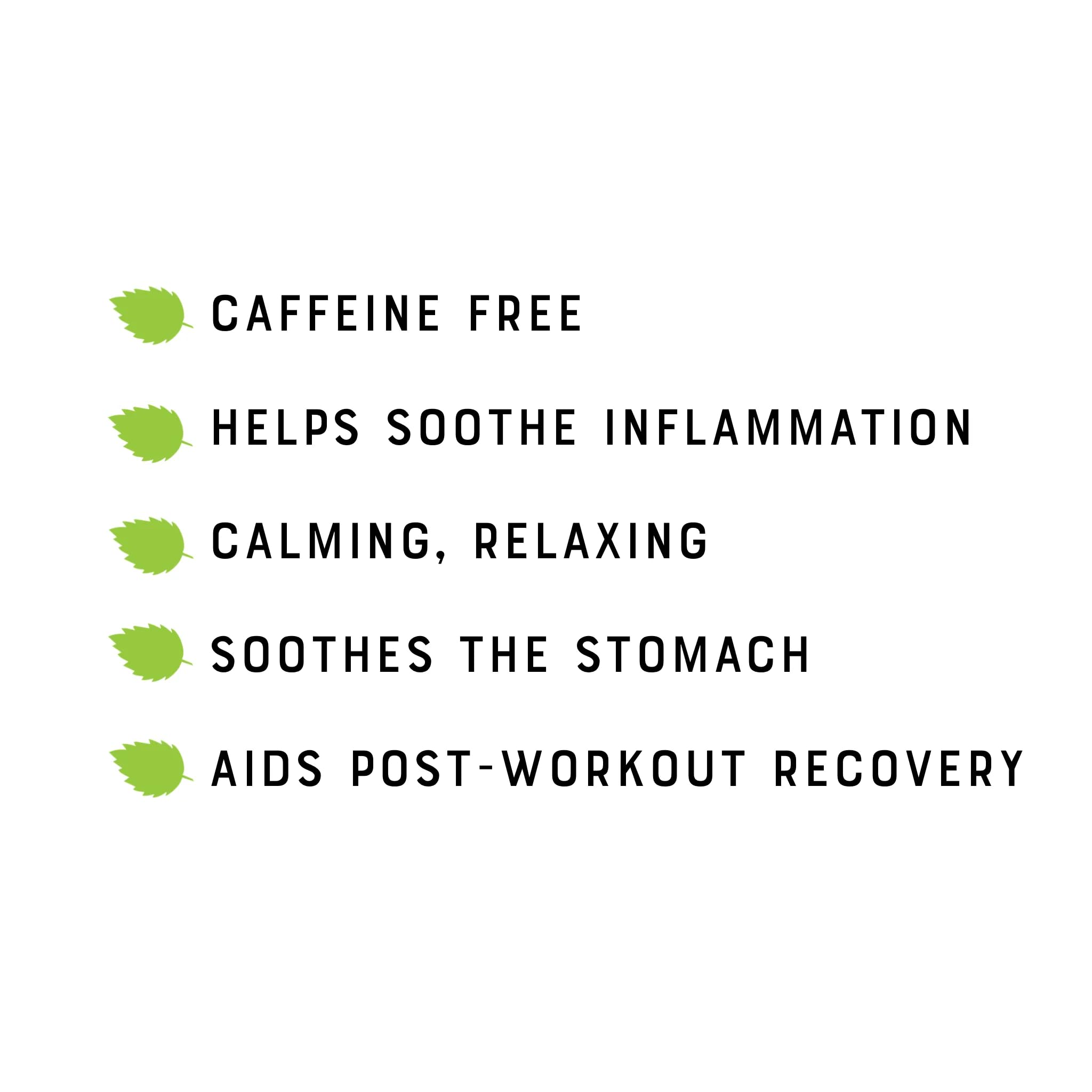 LOOSE LEAF Inflammation Relief Herbal Tea, Soothing Caffeine Free Organic Tea Blend for Stress and Inflammation