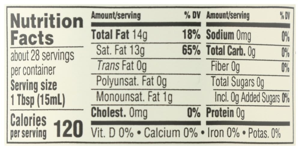365 by Whole Foods Market, Organic Refined Coconut Oil, 14 Fl Oz