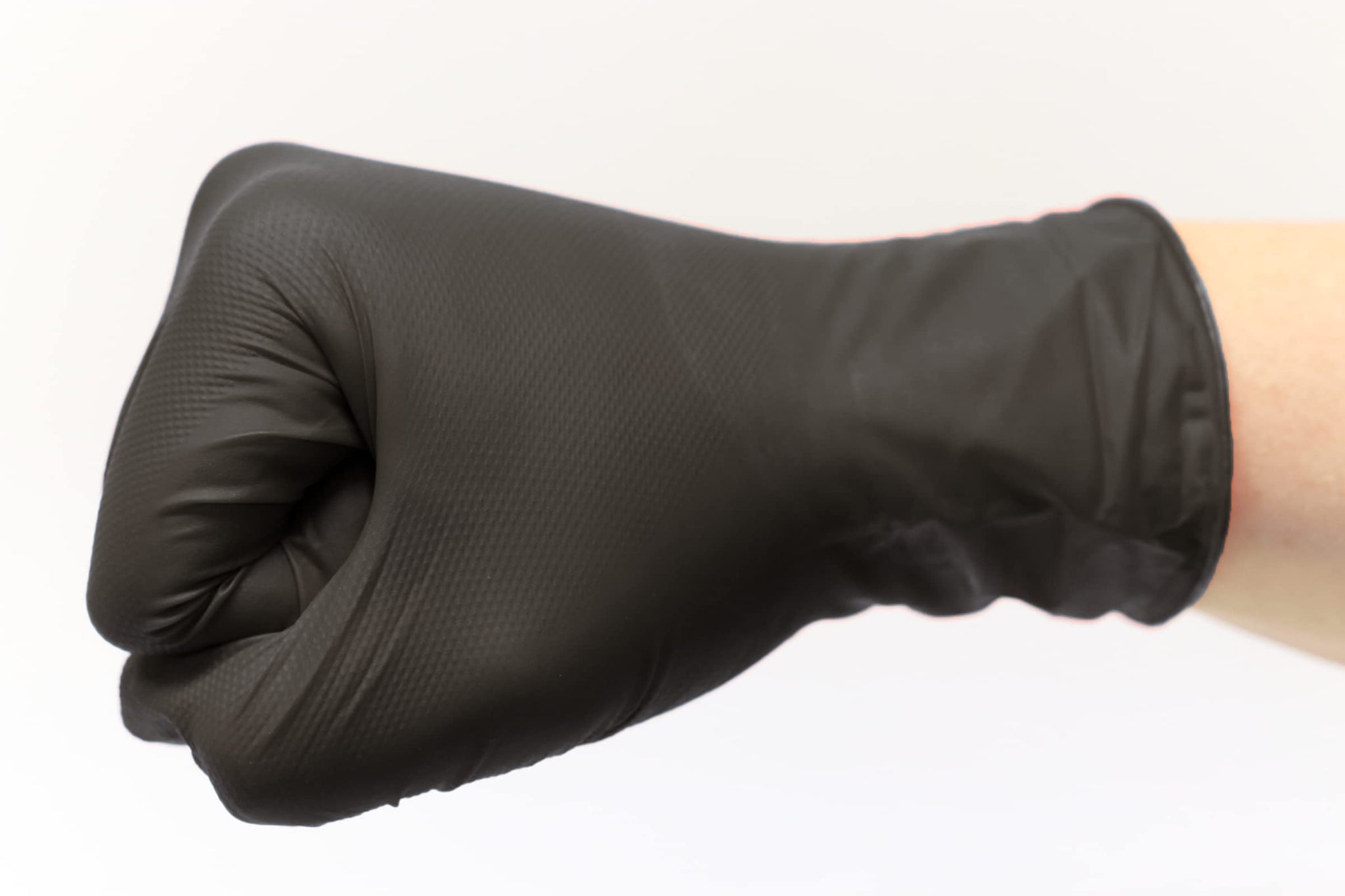 DENCO DISTRIBUTING, INC. Griptensity Diamond Nitrile Gloves - Black 7 MIL - Latex & Powder Free - 10 Boxes (Extra Large)