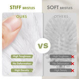 Amazer Scrub Brush for Cleaning Comfort Grip Shower Scrubber Stiff Bristles with Handle Heavy Duty Cleaner Brush for Tub Sink Carpet Floor - Pack of 2