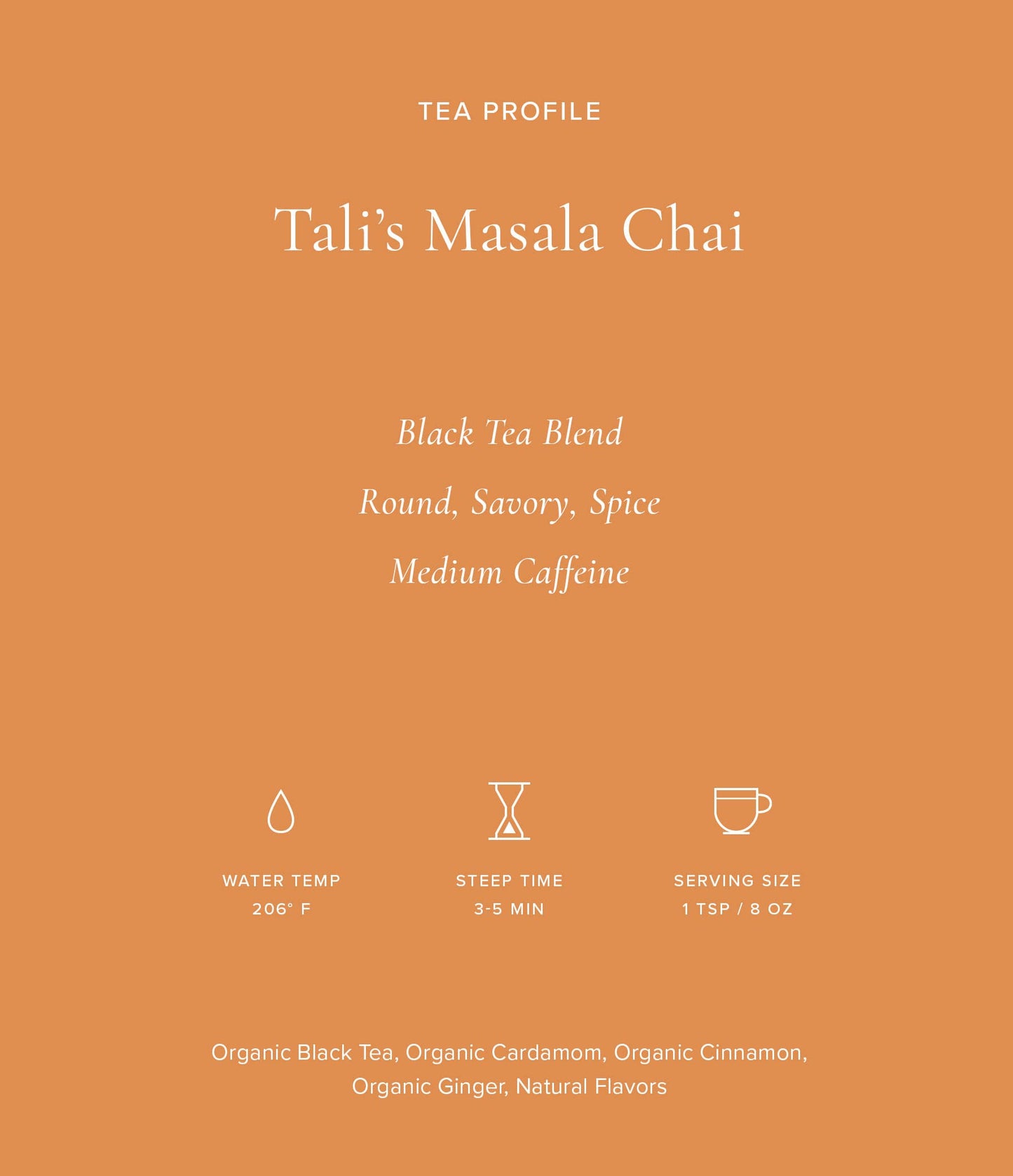 Art of Tea | Talis Masala Chai | 50 Pyramid Chai Tea Bags Sachet