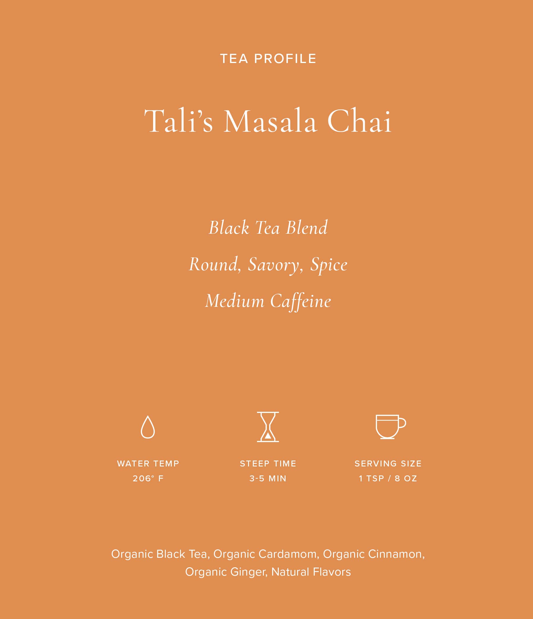 Art of Tea | Talis Masala Chai | 50 Pyramid Chai Tea Bags Sachet