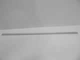 Pemko Brush Door Bottom Sweep, Clear Anodized Aluminum with 0.625" Gray Nylon Brush insert, 0.25" Width, 1.375" H x 48" L - 18061CNB48