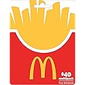 McDonald's Multipack Physical Gift Card - 4 x $10 - $40