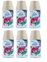 Glade Automatic Spray Air Freshener Refill Exotic Tropical Blossoms Scent 6.2 Ounce (Pack of 6)