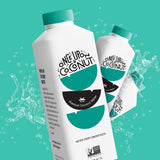 Once Upon a Coconut Premium Coconut Water 1L - Low Calorie All-Natural Drink with Electrolytes - Non-GMO - Gluten-Free - 33.8 Fl Oz (Pack of 4)