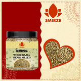 SMIBZE Natural Whole Bajra (Pearl Millet) 150 GM (Pack of 1) SMIBZE