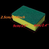 Kheoxusa Individually Wrapped Sponges, 670 Pack Sponges Individually Wrapped for Kitchen Scrub Dish Dishes Dishwashing Cleaning Non Scratch Scrubber