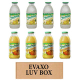LUV BOX- variety Everfresh Juice 16 oz. pack of 8, Everfresh Pina Colada, Everfresh 100% Pineapple Orange Juice. by evaxo