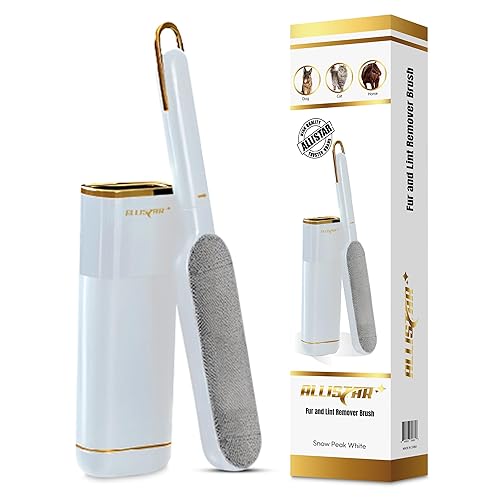 Lint Brush, Pet Hair Remover, Lint Remover for Clothes, Sofa, Carpets, Car Seats. Cat Hair Remover. Dog Hair Remover Laundry. Double-Sided. Reusable