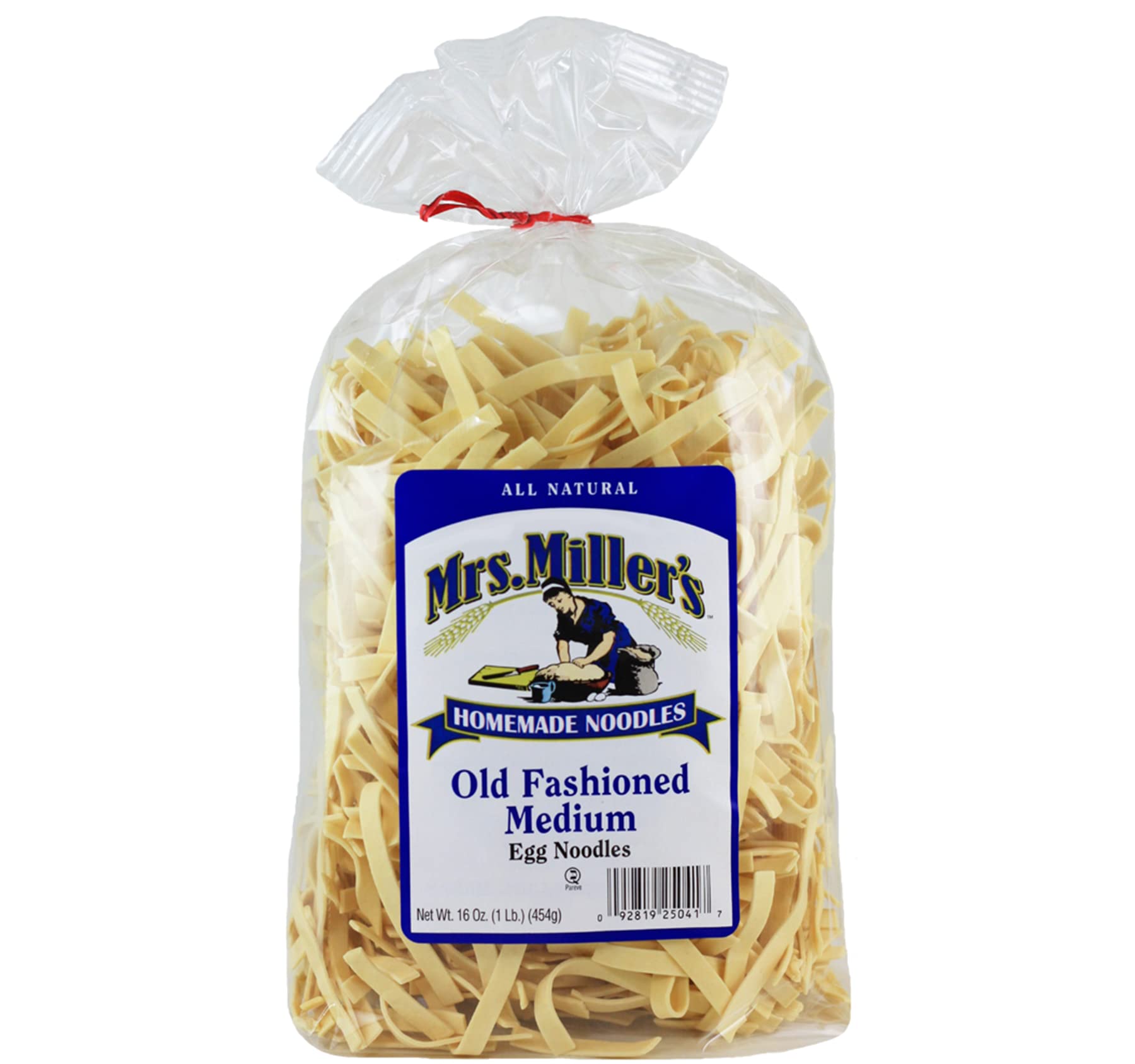 AmishTastes Mrs. Miller's Old-Fashioned Medium Noodles, 16 Oz. (Pack of 2)