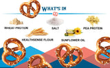 BeyondTwistz Low Carb Pretzels, Garlic Butter, Keto Friendly, 2g Net Carbs, 18g Protein, Powered By HealthSense® High Fiber Wheat Flour, Family Size