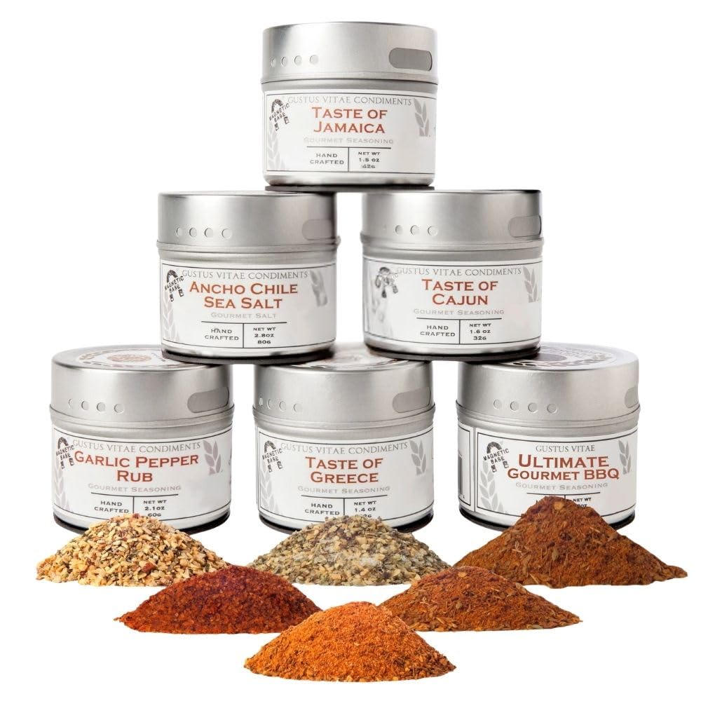 Gustus Vitae | Ultimate BBQ Seasoning Collection | All Natural Spice Blends