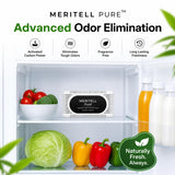 Fridge Deodorizer - Activated Charcoal Refrigerator Odor Eliminator - Long-Lasting Fridge Odor Absorber for Freezer, Cooler & Lunch Box - Baking Soda