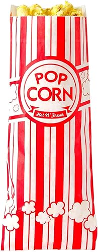 Concession Essentials 1 oz Popcorn Bags - Case of 1,000ct