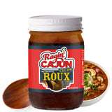 Ragin' Cajun Authentic Roux - 16 oz Jar - Pack of 2, No MSG - Louisiana Cajun Base for Gumbo, Stews & Gravies, Easy to Use