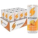 STORM Valencia Orange, Fitness & Wellness Energy Drink, 12 Fl Oz (Pack of 12)
