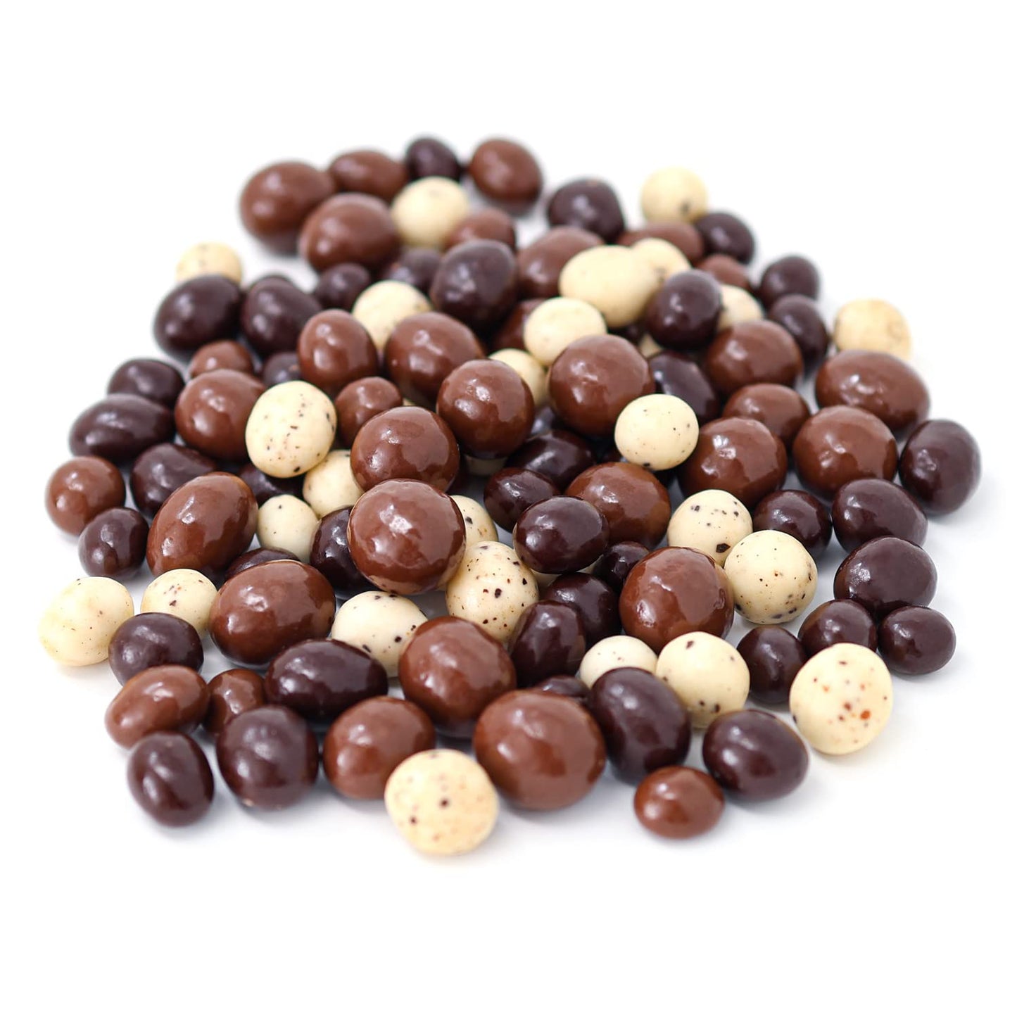 Liberty Bell Chocolate Covered Espresso Beans Tri-Color Blend Candy, 15 Ounce Bag