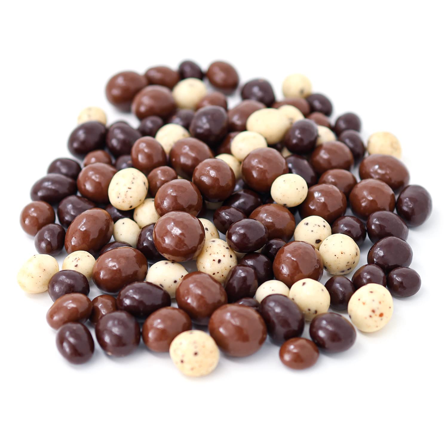 Liberty Bell Chocolate Covered Espresso Beans Tri-Color Blend Candy, 15 Ounce Bag