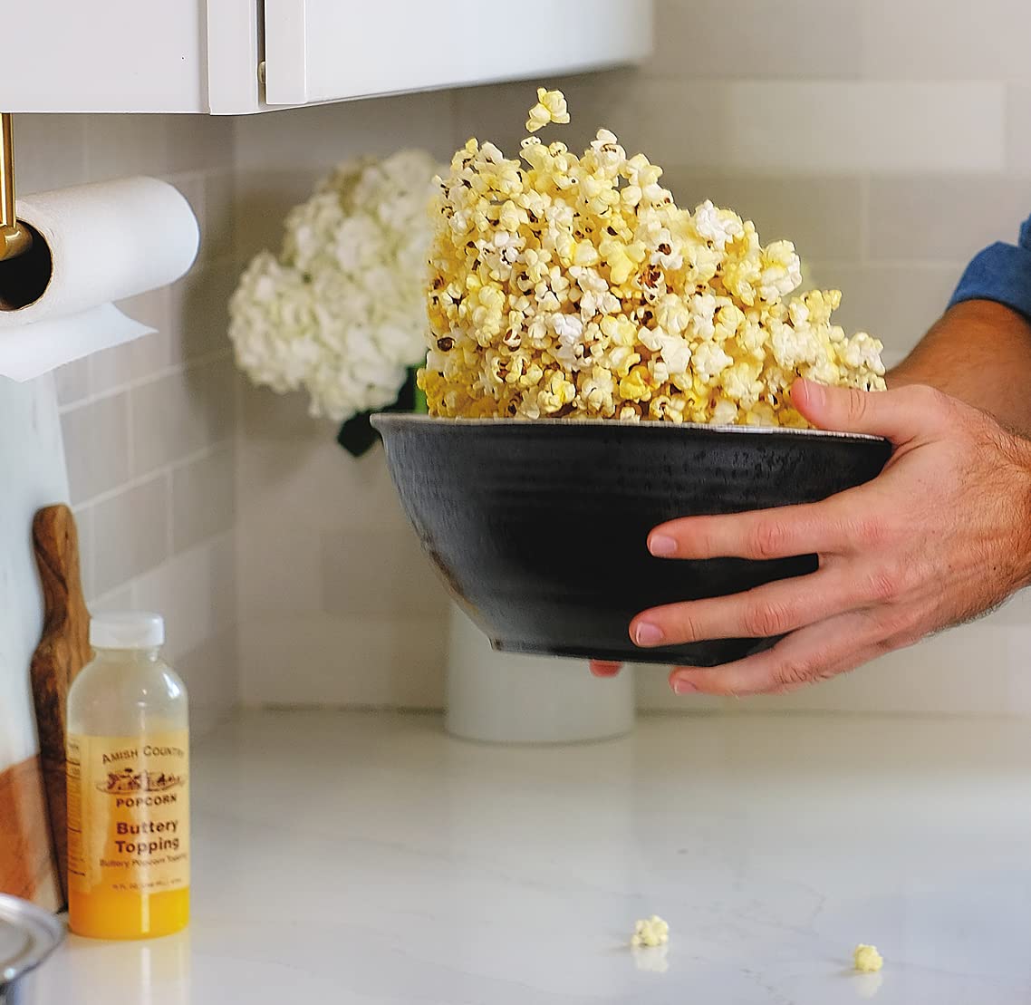 Amish Country Popcorn | Sea Salt and Caramel Seasoning - 6.4 oz | Old Fashioned, Non-GMO and Gluten Free