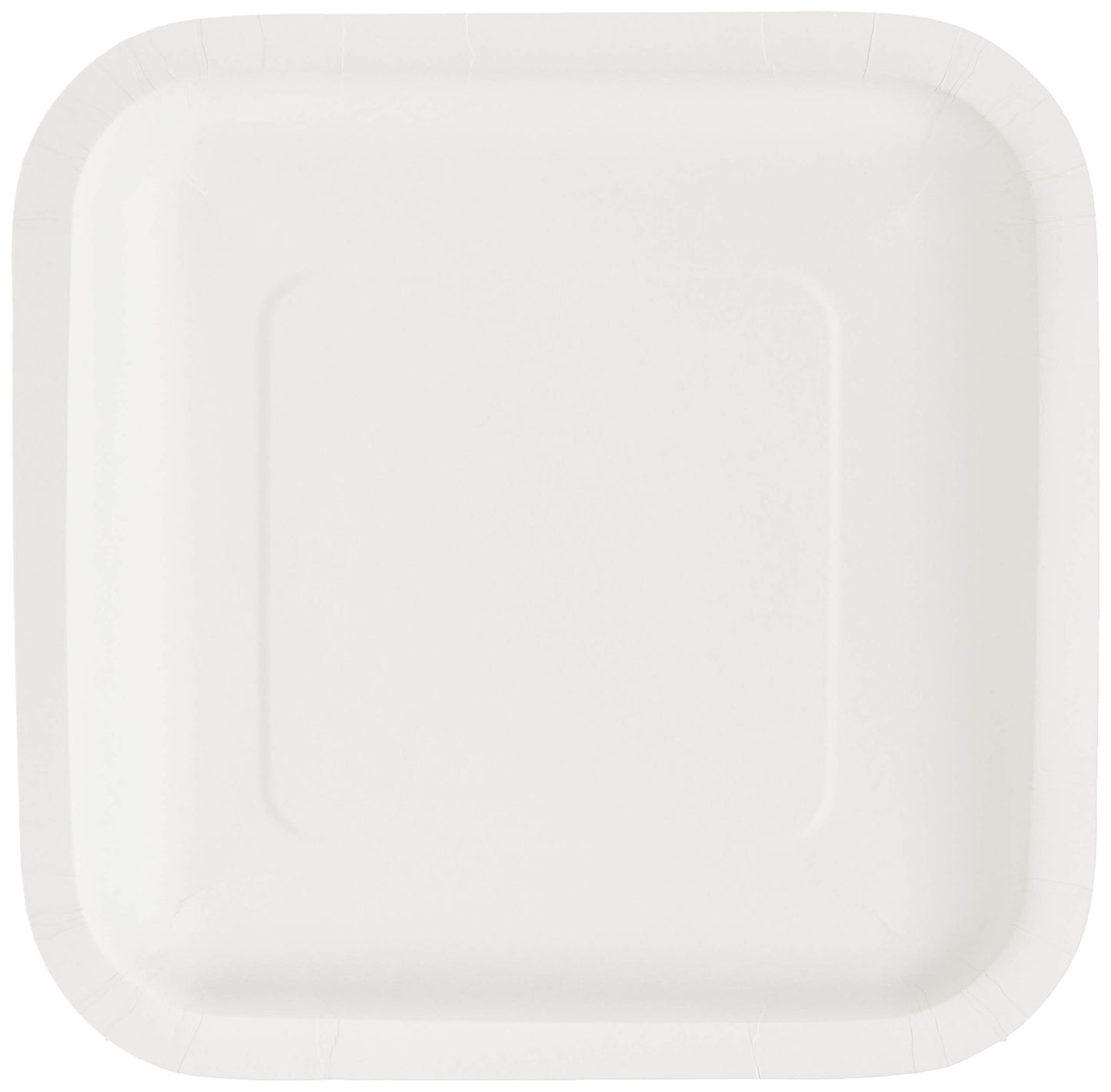 Creative Converting Touch of Color 18 Count Square Paper Lunch Plates, Purple (453268)