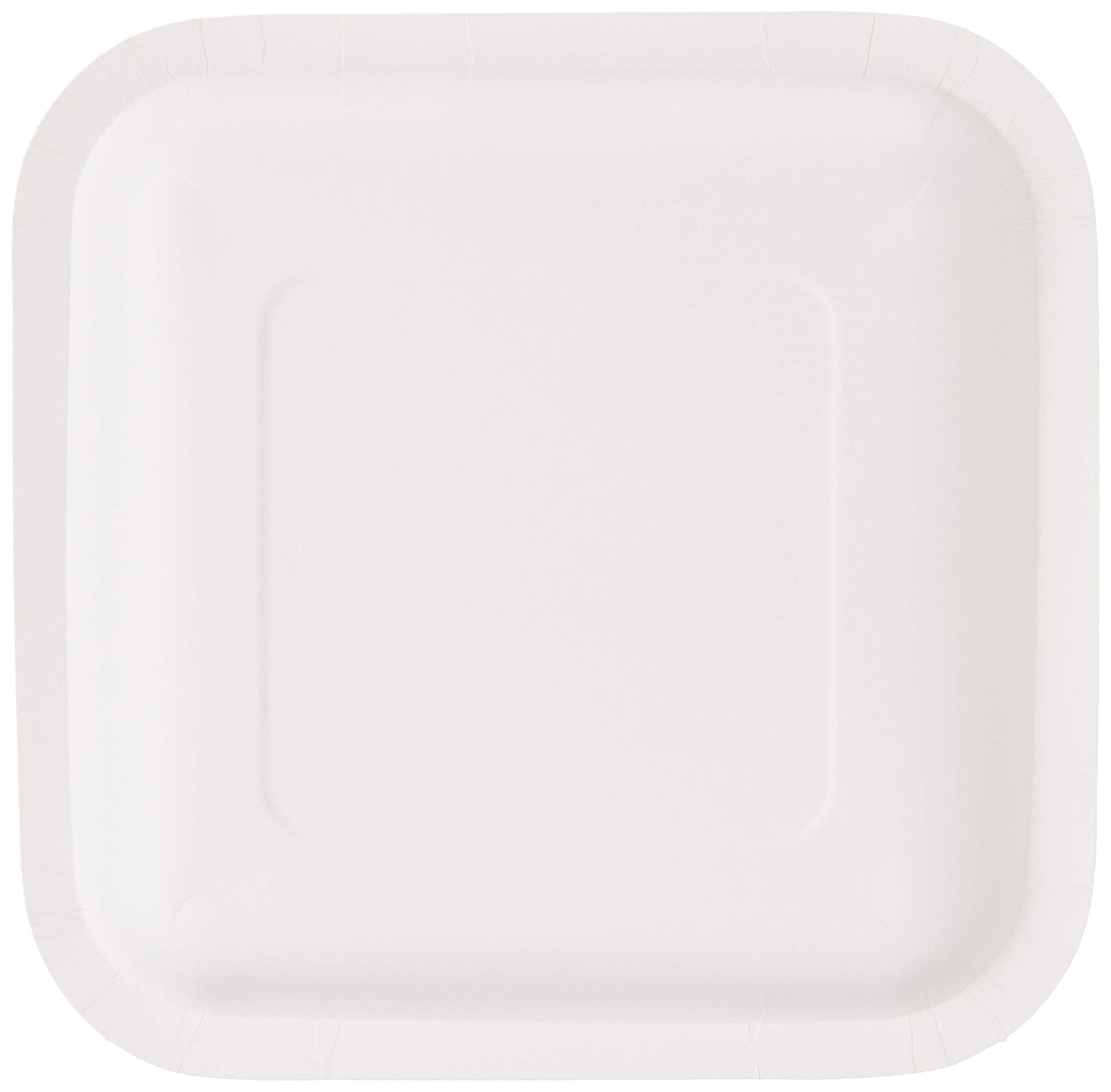 Creative Converting Touch of Color 18 Count Square Paper Lunch Plates, Purple (453268)