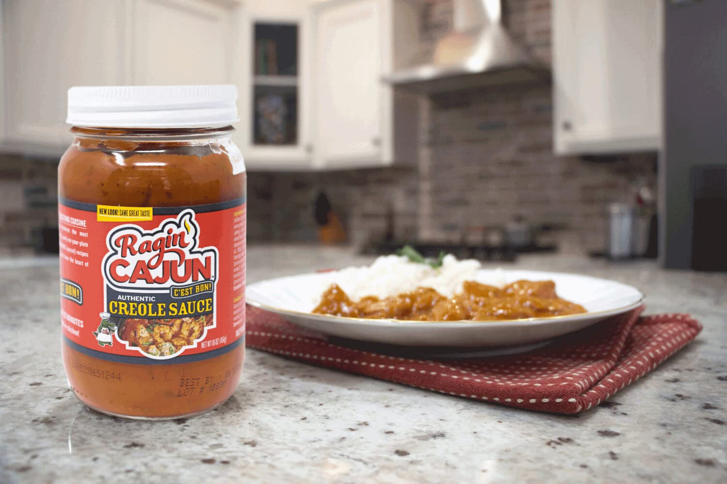 Fully Cooked Creole Sauce 16 oz Ragin' Cajun (Pack of 12)