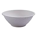 ECO PRODUCTS Compostable 32oz Molded Fiber Wide Bowls, Case of 400, Vanguard WorldView, Disposable, White, No PFAS, Lid Available, Tree-free