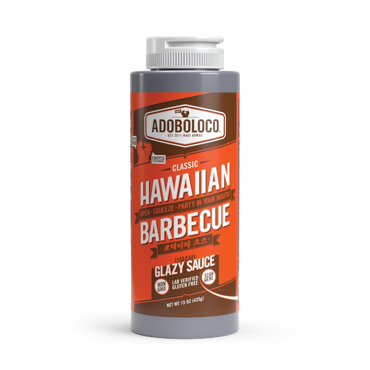 Adoboloco Classic Hawaiian Barbecue Sauce - Gluten Free
