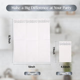 Vplus 400 Pack Paper Napkins Guest Towels Disposable Premium Quality 3-ply Dinner Napkins Disposable Soft, Absorbent, Perfect for Kitchen, Wedding