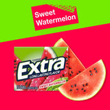 WRIGLEYS EXTRA FRUIT SENSATIONS SWEET WATERMELON CHEWING GUM SUGAR FREE STICK RP 15 CT