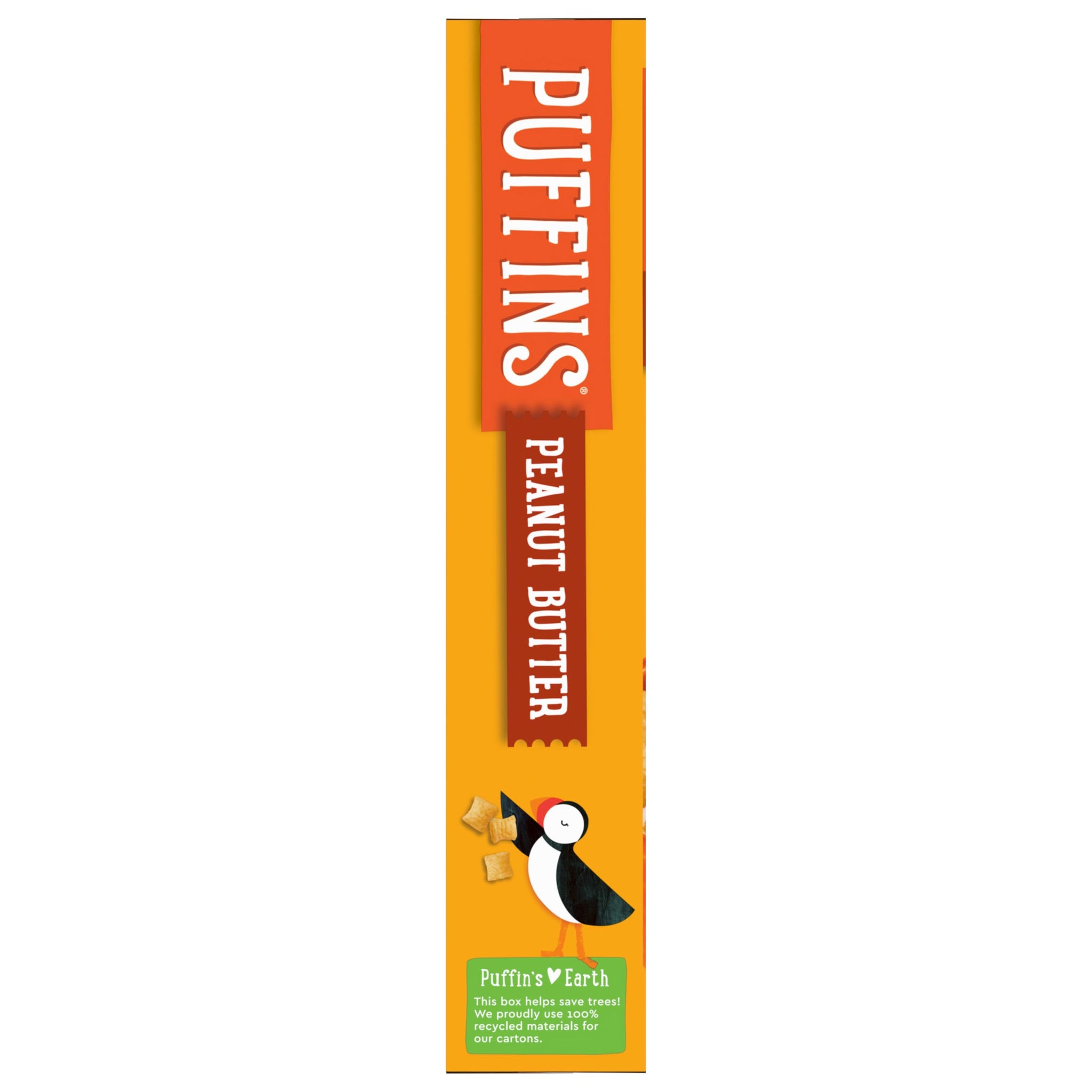 Barbara's Puffins Peanut Butter Cereal, Vegan, Kosher, Non-GMO Project Verified, 11 oz Box (Pack of 1)
