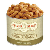 The Peanut Shop of Williamsburg Bbq Peanuts Smokehouse Barbecue Flavor Williamsburg - 9 Oz Tin