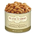 The Peanut Shop of Williamsburg Bbq Peanuts Smokehouse Barbecue Flavor Williamsburg - 9 Oz Tin