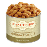 The Peanut Shop of Williamsburg Bbq Peanuts Smokehouse Barbecue Flavor Williamsburg - 9 Oz Tin