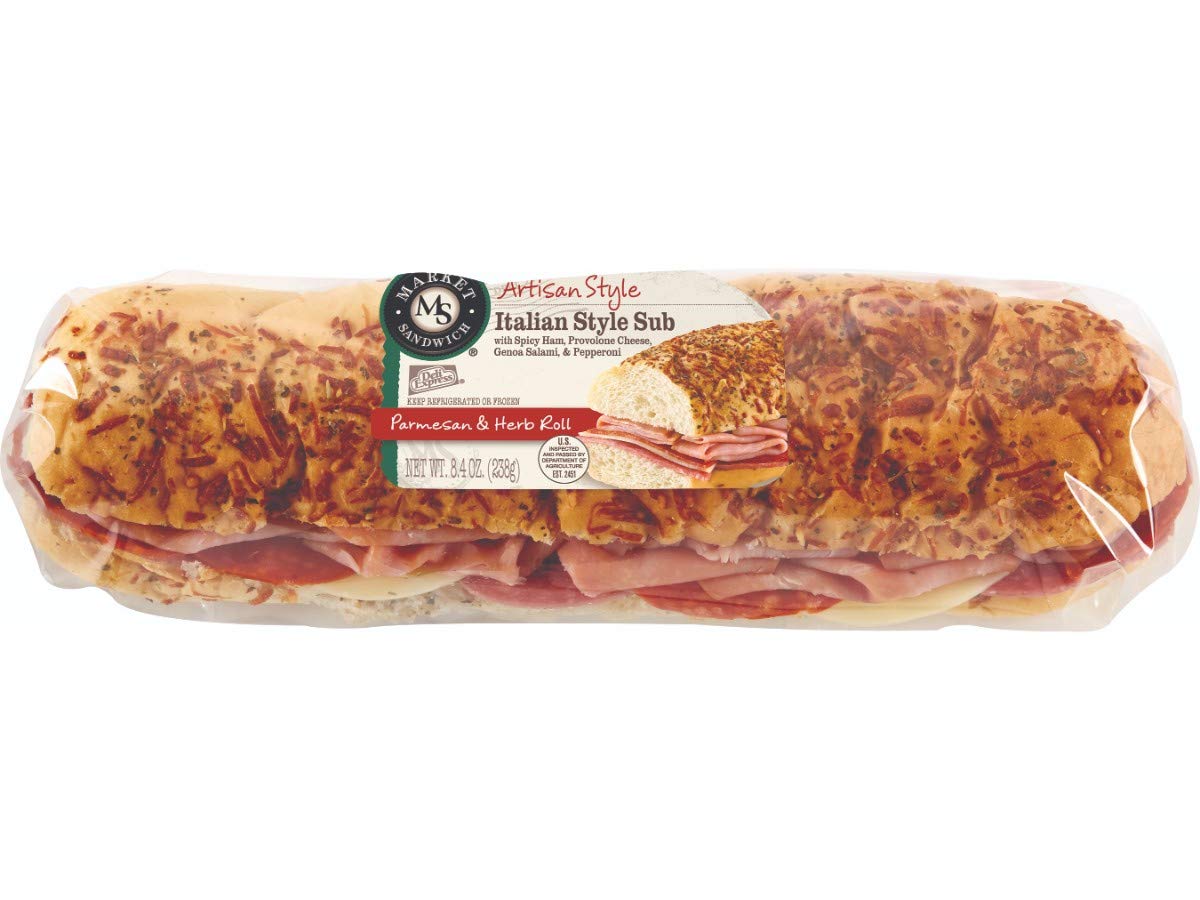 Deli Express Artisan Italian Sub, 8.4 oz., (8 per case)