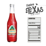 Jarritos 12-Pack of Fruit Punch Mexican Soft Drink Glass Bottle 12 fl oz Made with 100% Natural Sugar