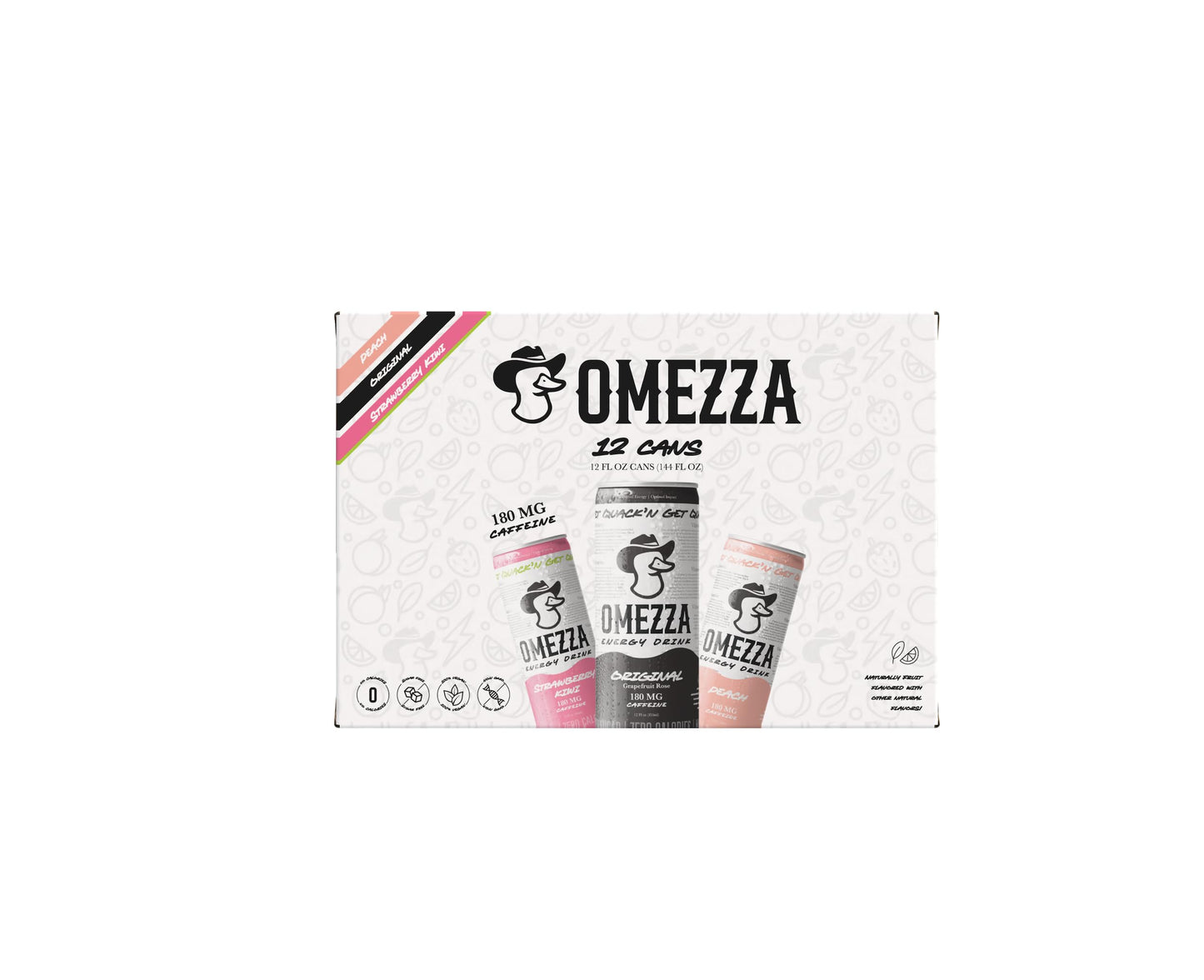 Omezza Energy Drink - 12ct Variety Pack