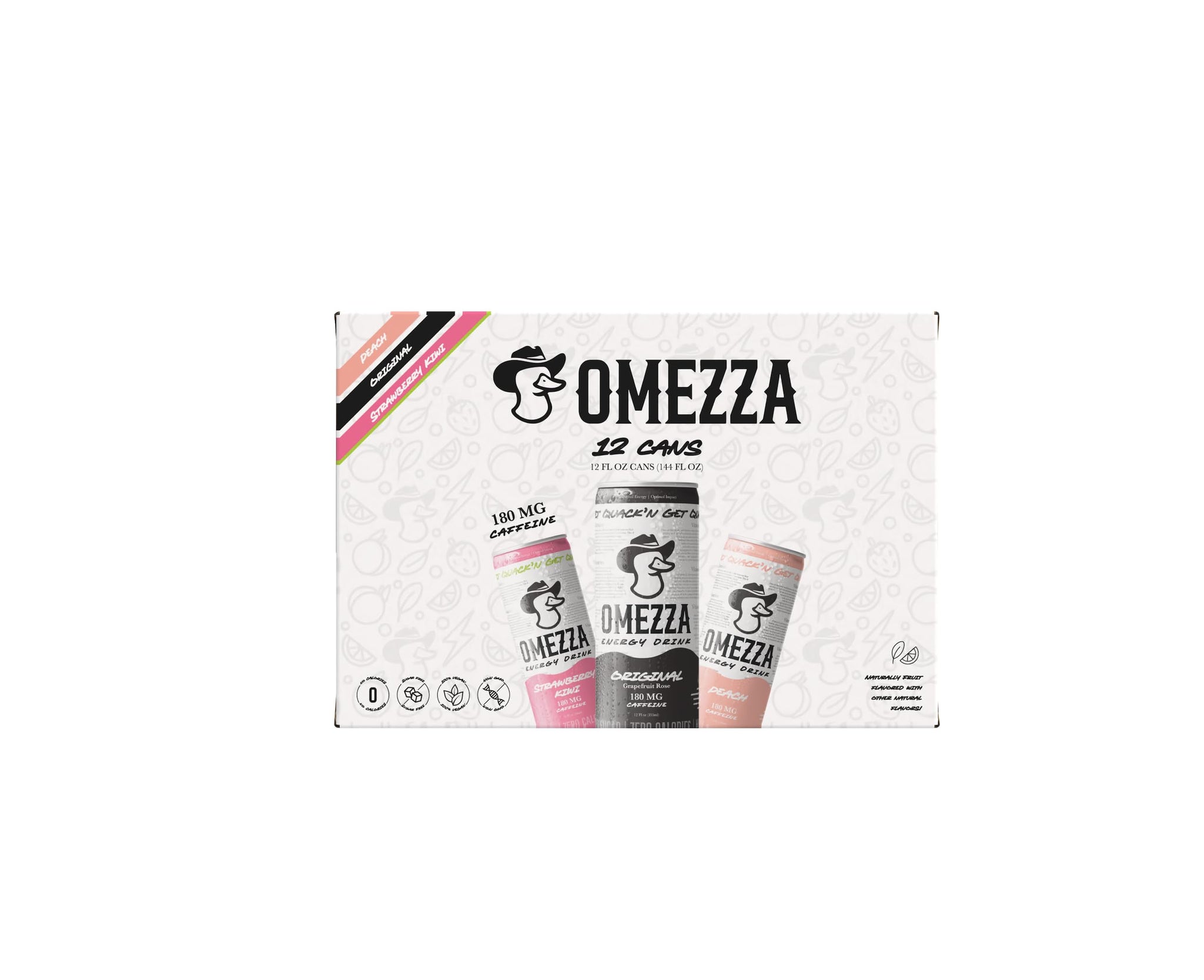 Omezza Energy Drink - 12ct Variety Pack