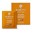 Purity Coffee BALANCE 2/3 Decaf Medium Roast Single Serve Sachets 5ct