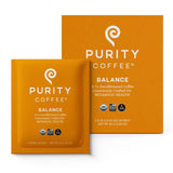 Purity Coffee BALANCE 2/3 Decaf Medium Roast Single Serve Sachets 5ct