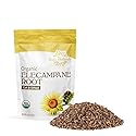 Halo Naturals Organic Elecampane Root Cut & Sifted, 4 Ounces (Inula helenium) USDA Certified | Resealable Pouch| Packaged in The USA