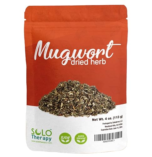 Mugwort Dried Herb | Artemisia Vulgaris c/s | Herbal Tea in Resealable Bag | 4 oz | Product From Croatia | Packaged In The USA (4 oz)