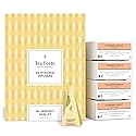Tea Forte Blueberry Merlot Premium Organic Caffeine-Free Herbal Tea Blend Event Box, Bulk Pack 40 Count, 10 per tray Individually Wrapped Handcrafted