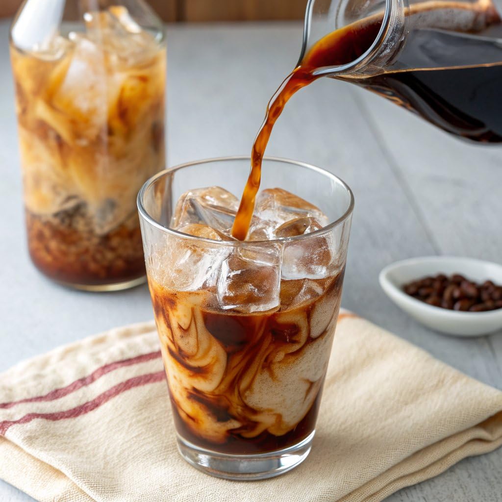 Javvy Cold Brew Coffee Concentrate Instant Coffee, Smooth Arabica Iced Coffee & Espresso Concentrate, 35 Servings, Original, 1 Pack
