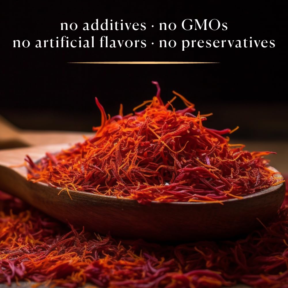 Cook’s, Premium Negin Grade Saffron Threads, Premium Dark Red Saffron Strands for Tea, Paella, Risotto, Biryani, Dessert, 10 Grams