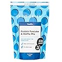 Flourish - Protein Pancake & Waffle Mix, Whey Protein Isolate & Flax Seed, Non-GMO, No Added Sugar, Superfood, High Protein & Fiber, Just Add Water - Vanilla, 16oz