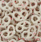 Father's Day Chocolate Covered Yogurt Peppermint Pretzel Gift Basket - Gourmet Pretzels Gift Box - Food Gift Basket - Chocolate Food Treat Gifts