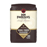 Don Francisco's Double French Ground Coffee, Dark Roast - 100% Arabica Coffee, 18 oz Bag